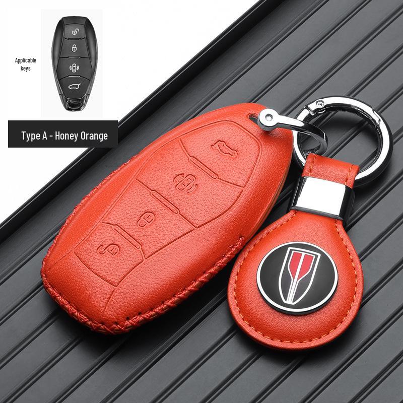 Hongqi H5/H6/HQ9/HS5 2023 Key Case - High-End Car Key Shell & Buckle