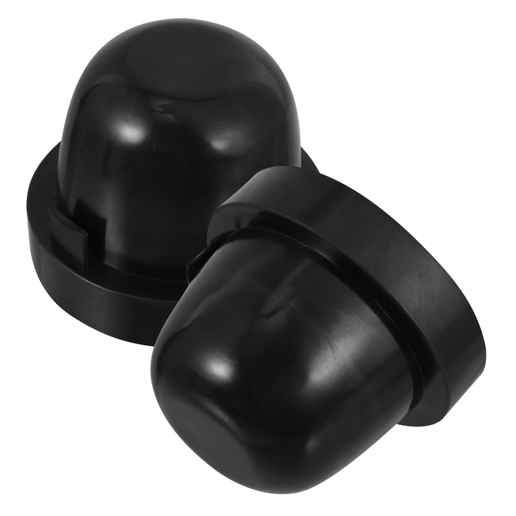 

BELLIFFY 65MM Long Extension Car Lamp Shade Durable Waterproof Dust Cover Car Protection 2PCS 7.2X7.2cm чёрный