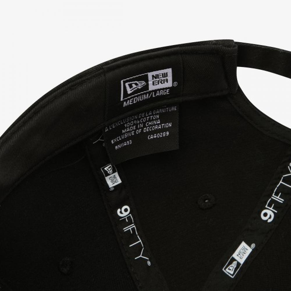 New Era New York Yankees Faded Washing Retro Crown Strapback Black 15131621