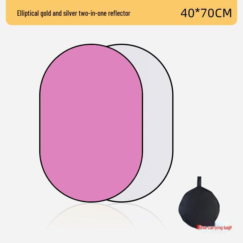 Foldable Studio Fill Light for Live Streaming & Outdoor Photography - Portable Reflector Panel