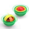 Raibow Fingertip Ball Spinner Fidget ADHD Autism Relieve Stress Finger Gyro Spinner Funny Infinite Flip 3D Ball for Kids Adult