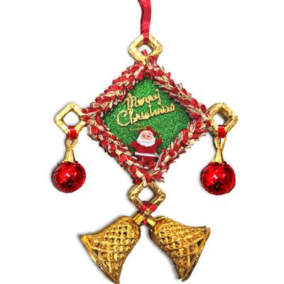 Wreath Wall Hangings for Home Front Door Wall Room Xmas Party Decorations Merry Christmas Decorative Items for Home Office Decor (1 Pc)