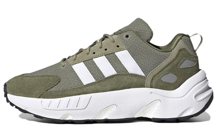 Adidas Originals Zx 22 Boost  Orbit Green White  GX2040 36