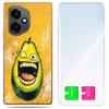Etui Do Honor X7D / 400 Smart Obudowa Foto Case Plecki Awokado + Szkło 9H