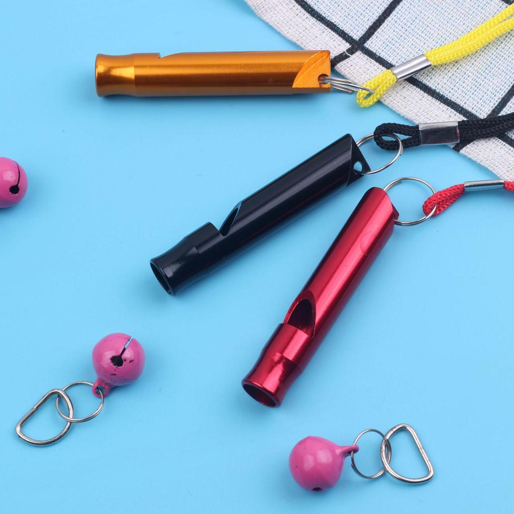 Aluminum Alloy Survival Whistle for Training and Emergencies