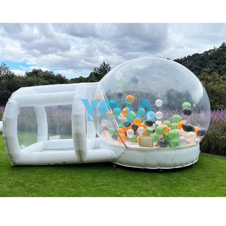 Transparent Inflatable Outdoor Bubble House: Dreamy Starry Sky Tent for Scenic Photo Spots