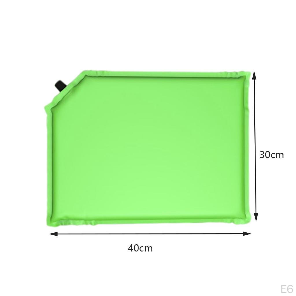 Selvoppblåsende stadionsetepute for reise, camping, ryggsekktur