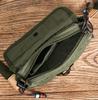 Gootium Canvas Mini Shoulder Bag - Women's Crossbody Bag, Envelope Style, Olive Green