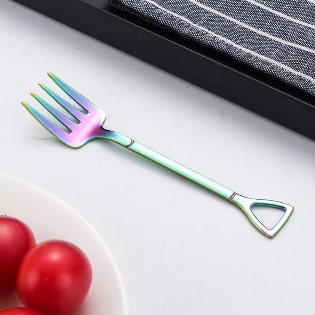 Premium Stainless Steel Shovel Fork Easy to Clean Fine High Quality Elegance