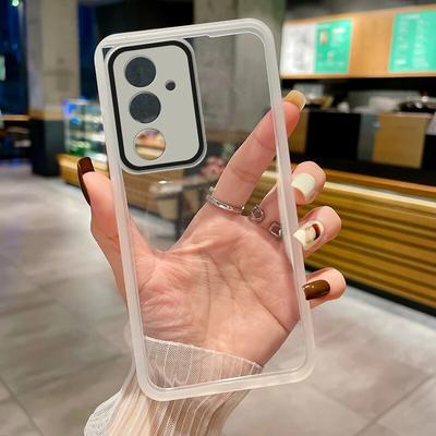 A 55 35 25 15 Caixa de telefone para Samsung Galaxy A55 A35 A25 A15 A05 S A04S A54 A34 A24 A14 Película de proteção de lente completa transparente capa traseira de silicone macio