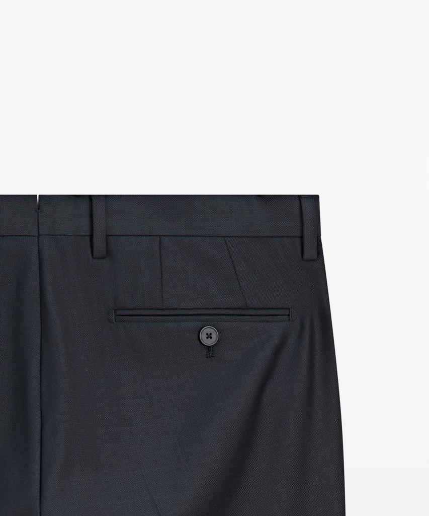 Masimodutti 100% Wool Suit Pants