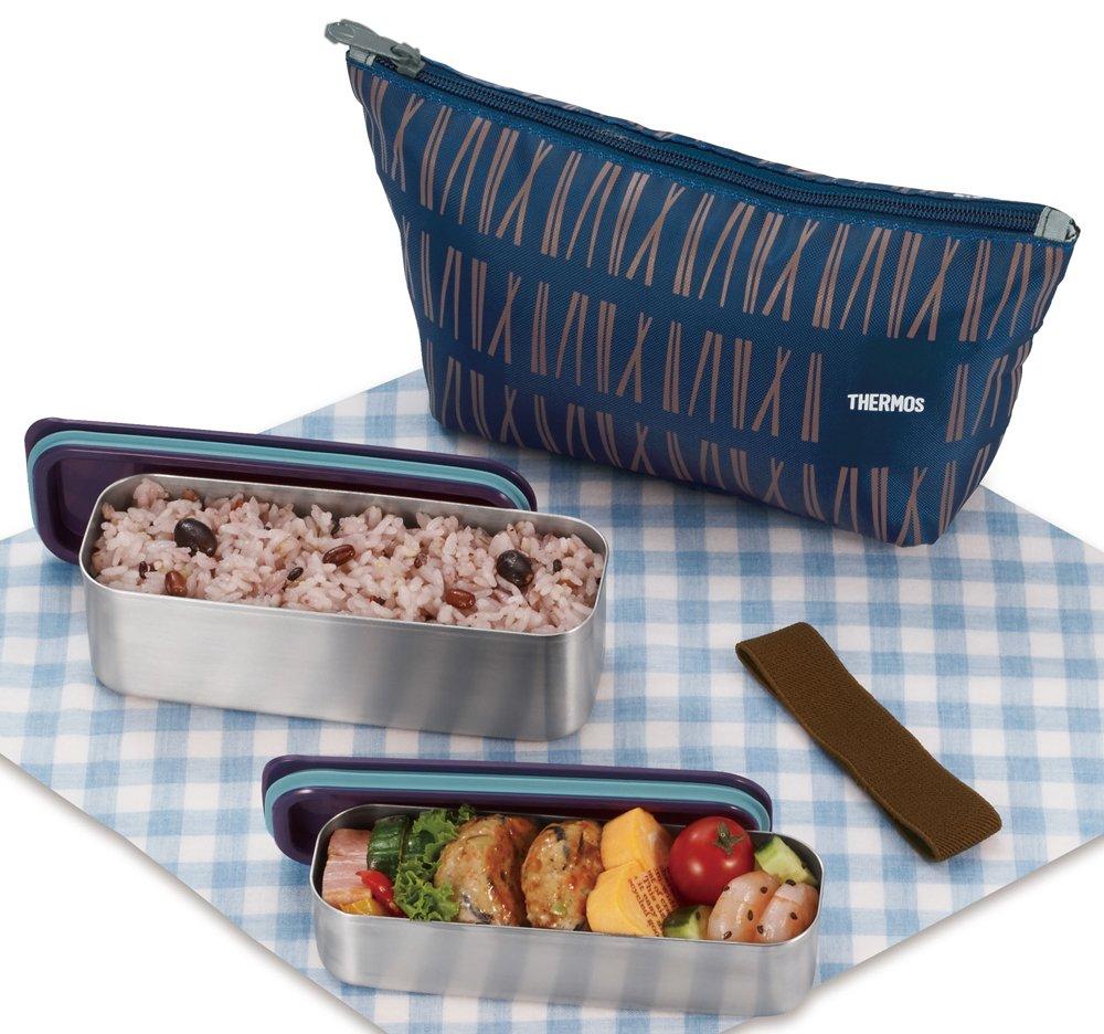 Thermos Fresh Lunch Kon Box, 2-Tier, DSA-602W
