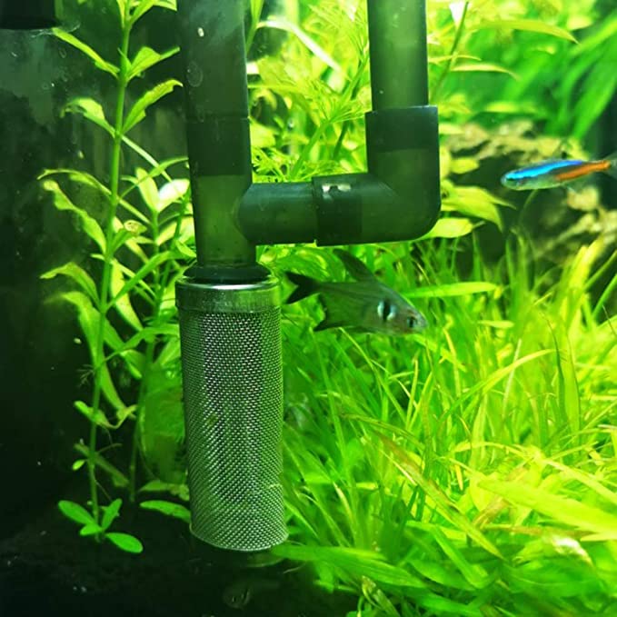 2 PCS 12/16mm Stainless Steel Mesh Filter Garden Hose Filter Aquarium Water Inlet Filter Fish Tank Filter Guard