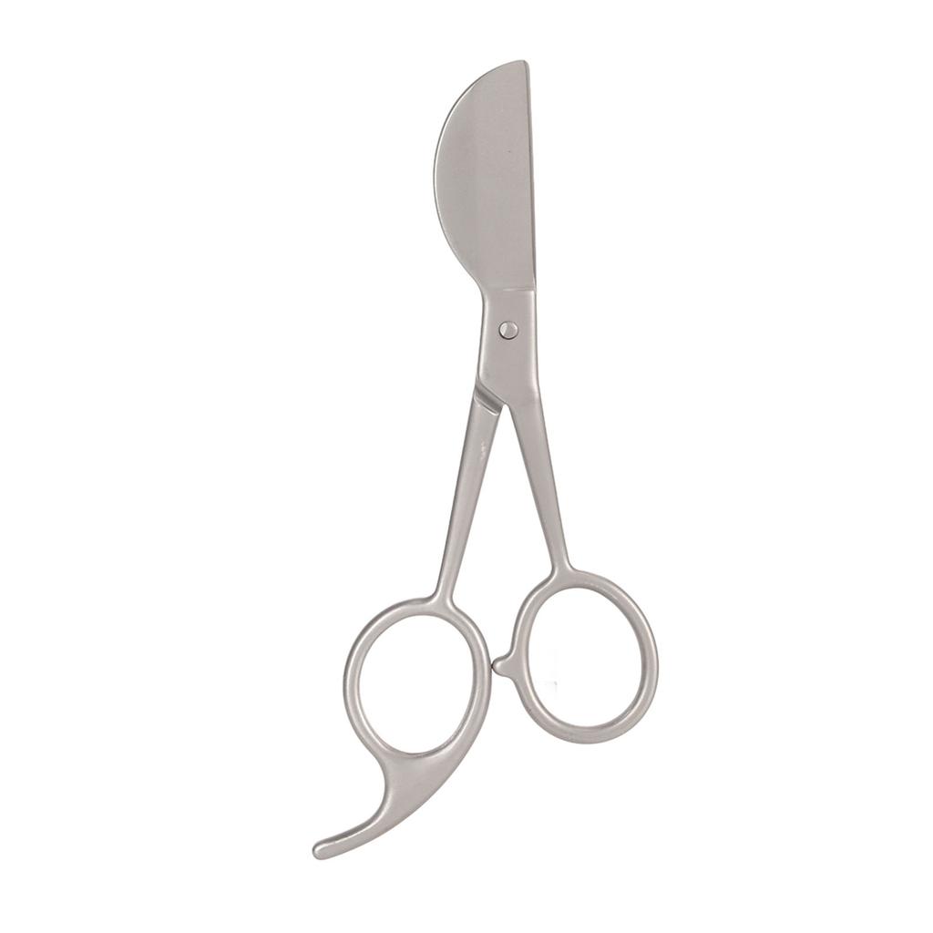 Stainless Steel Applique Scissors Duckbill Blade Comfortable Ergonomic Handle DIY Carpet Shears
