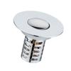 652F Odor Resistant Popup Basin Drain Plugs Press Seal Cores Hair Catcher System