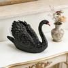 Geese Figurine Realistic Geese Statue Sculpture Farm Animal Model Collections Table Centerpieces Ornament Home Decors