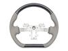 Gun Grip Steering Wheel for Toyota Every Van DA17V TRISTAR'S D-Shaped (Piano Black)