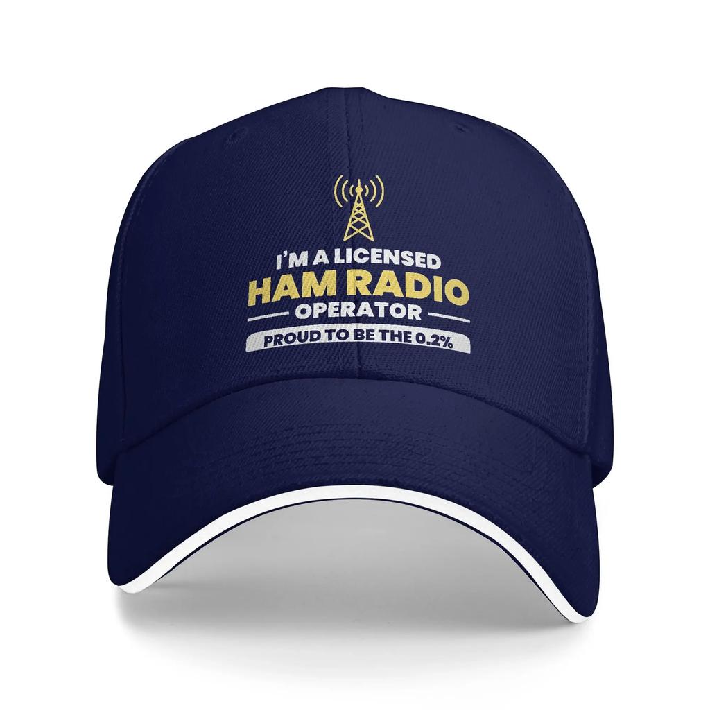 Amateur Ham Radio Baseball Cap Grandpa Fathers Day Gift Unisex Unisex Print Trucker Hat Summer Y2k Retro Gym Wholesale Baseball Cap