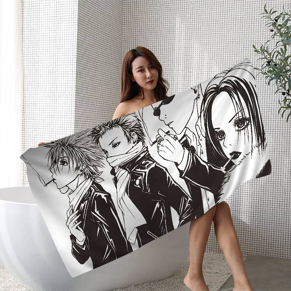 Nana Anime Microfiber Blanket Quick Drying Beach Towels Oversized Printing Super Absorbent Pool Towel Blanket