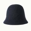 Winter For Women Casual Style Girl Korean Style Caps Pure Color  Hat Female Hats Wool Bucket Hat