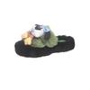 Cute Cartoon Puppet Slippers Cotton Slippers Women's 2025 Autumn and Winter New Thick-bottomed Versatile Non-slip Warm Fluffy Slippers