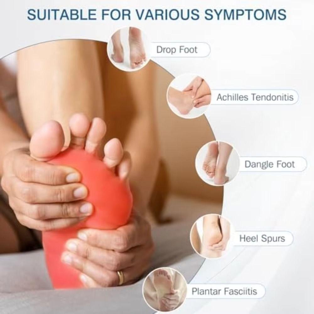 Fixed Dorsal Drop Foot Orthopedic Brace Compression Foot Drop Orthosis  Unisex