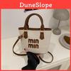 Small Designer Handbag With Woven Texture For Casual Streetwear Fashion