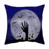 Halloween Series Pumpkin Cushion Pillow Cover Printed Pillow Cover Cushion Cover Holiday Gift