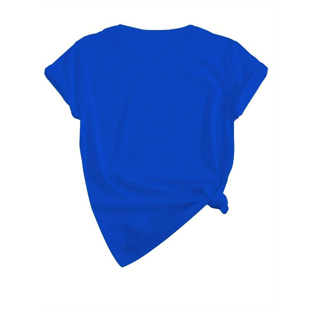 Ladies Christmas Tree Print T-Shirt - Perfect for Holiday Parties and Everyday Wear