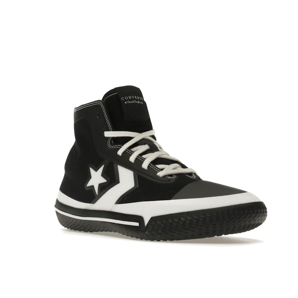 Converse All Star Pro BB High Black White Unisex Sneakers Gold 170423C
