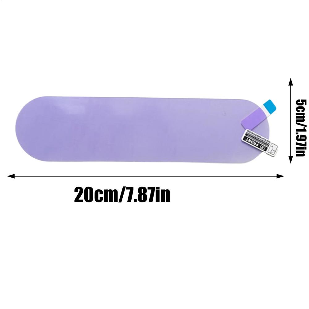5x20cm Car Rearview Mirror Film Protective Sticker for Auto Rearview Anti Fog Glare Mirror Film Waterproof Rainproof Protective