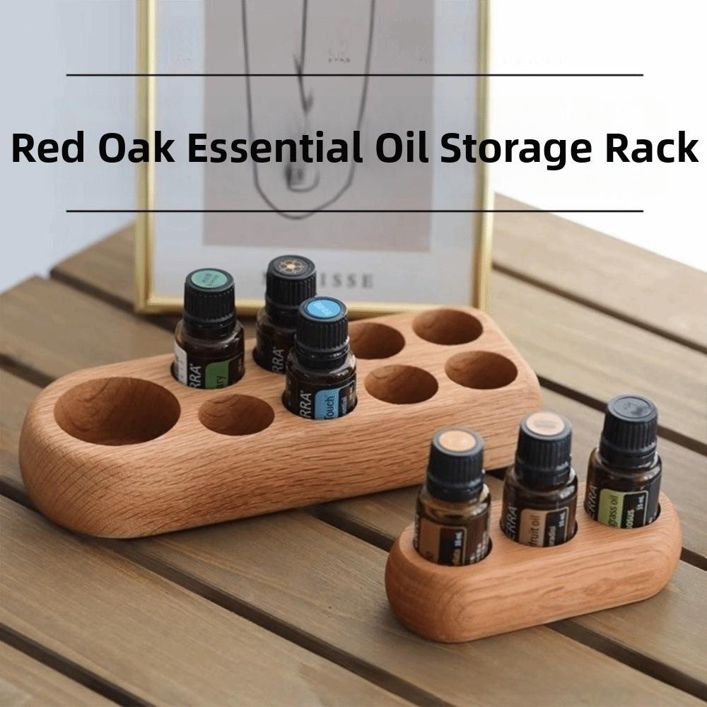 Portable Storage Shelf Wood Desktop Display Rack Household Display Stand  For Beauty Salon