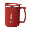 Stainless Steel Insulated Coffee Cup 500ml Thermos Cup Durable Milk Coffee Mug  Student