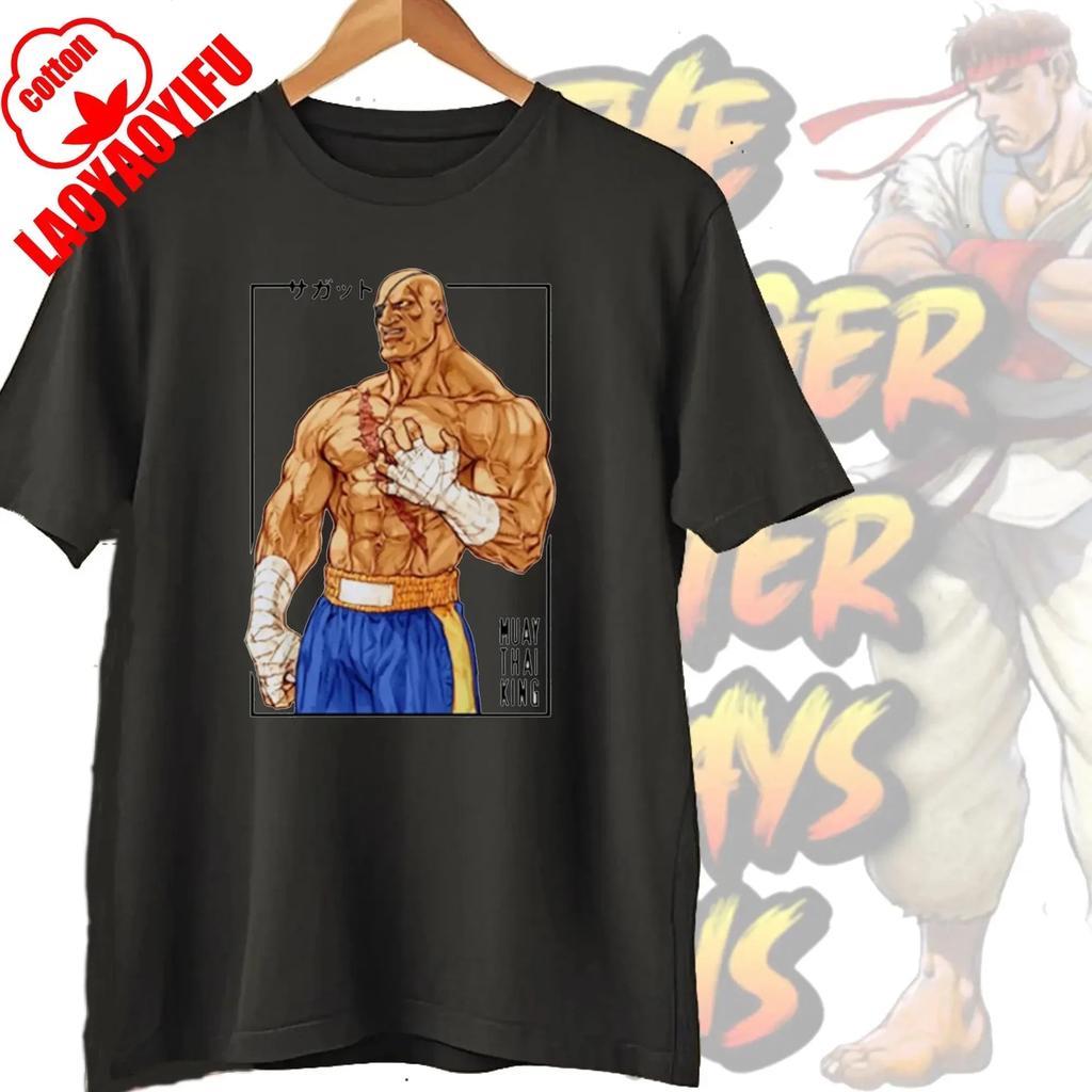 Novelty Street Fighter Select Classic Vintage Essential TShirt Short Sleeve Tees Boyfriend Fashion Clothes Women Men Streetwear