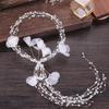 Tuanming Multi-layer Pearl Headband: Elegant Wedding Jewelry Veil Accessory