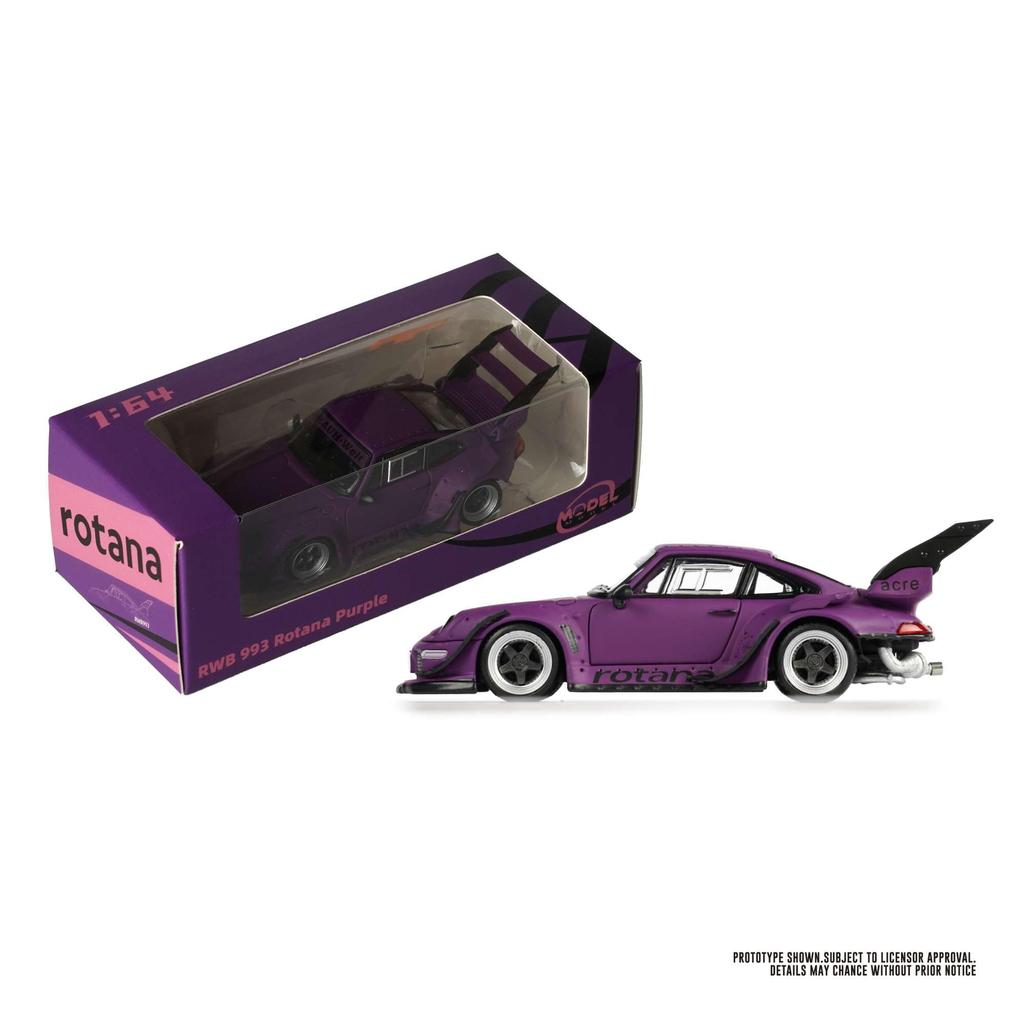 MODEL MODEL RWB 993 Rotana Purple Completed Model 1/64 MM64-RWB993-002