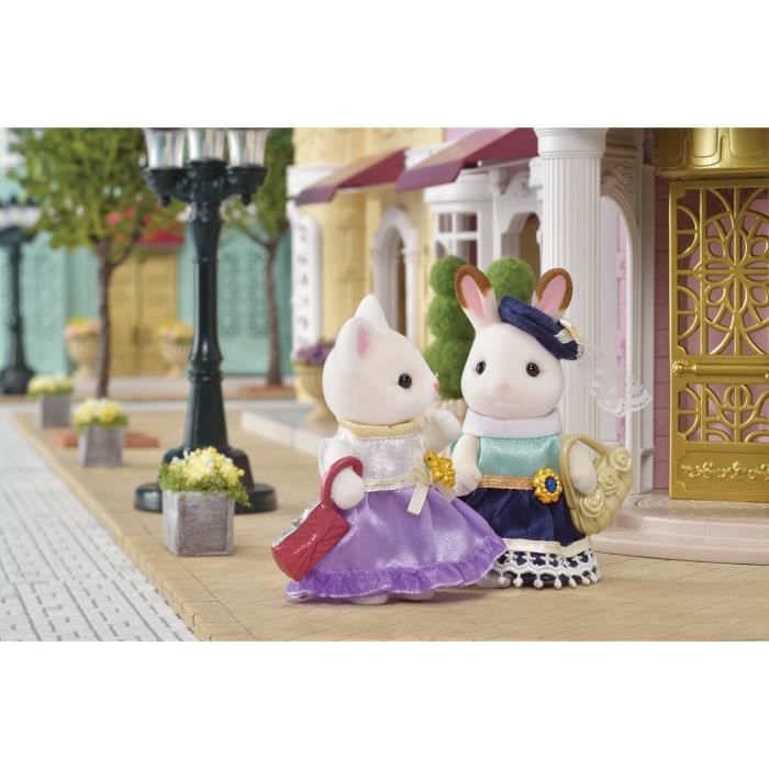 Figurine La Grande Soeur Chat Soie - SYLVANIAN FAMILIES - 6003 - Tenue élégante - Mixte - A partir de 3 ans