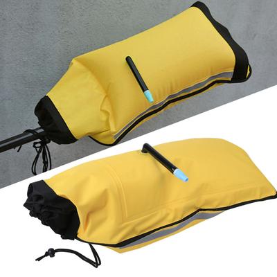 Kajakpaddel-Schwimmer Nylon Rettung Aufblasbarer Paddel-Schwimmer Schwimmbeutel für Kanu Kajak Seayak