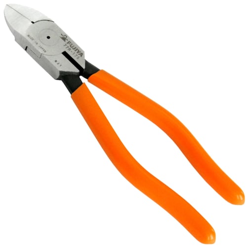 

Fujiya Electrician s VA Nippers (Round Blade), 175mm, Mirror Finish, Ideal for Cutting VA Wire, 77R-175