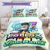 Roblox 306 Customize Your Name Bedding Set Breathable Duvet Cover with Pillowcases Home Decoration Birthday Gift