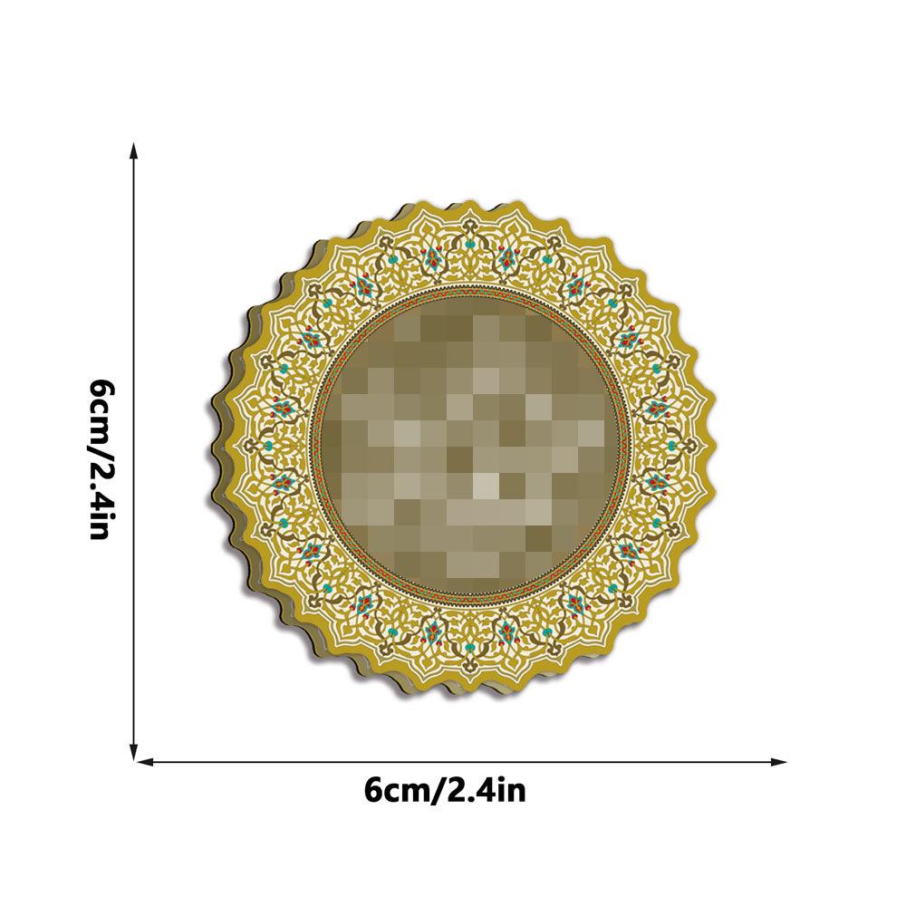 Middle Eastern Ethnic Style Acrylic Fridge Magnet Festival Home Decoration Sticker