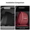 1Pcs Car Seat Headrest Protector Auto Pillow Cover For Citroen C1 2CV RD3 Cross Berlingo Xsara Saxo Jumpy C8 C-Elysee CelyseeC6