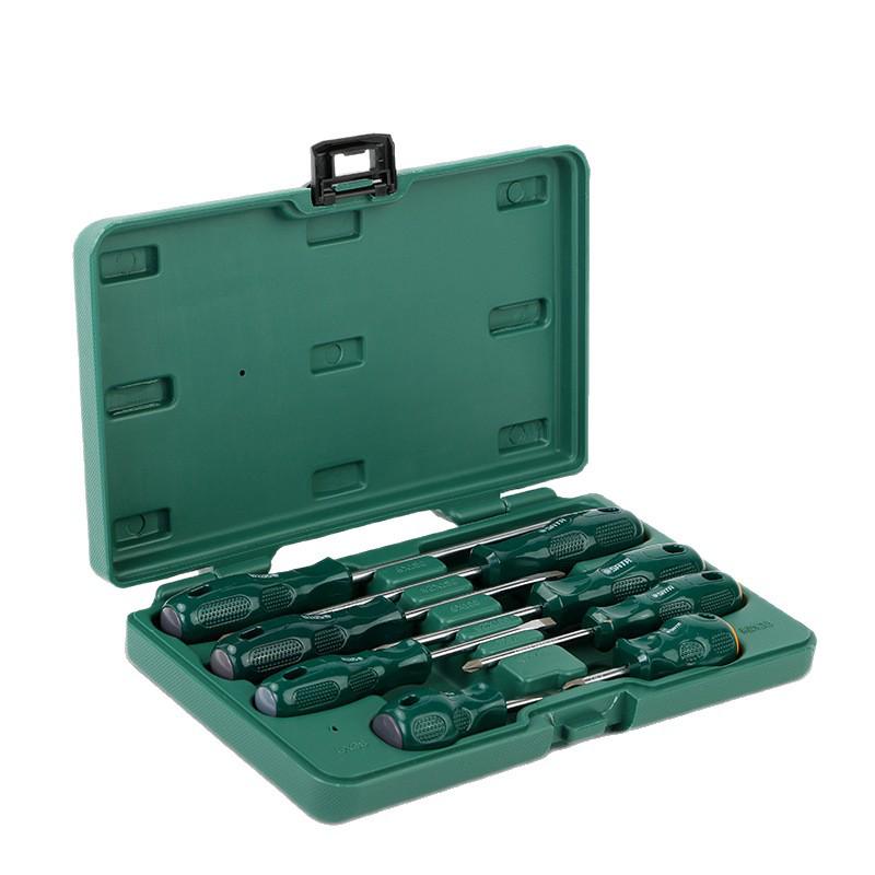 SATA T Series Screwdriver Set: Flat, Phillips, Flower Head - Models 09305, 09306, 09309