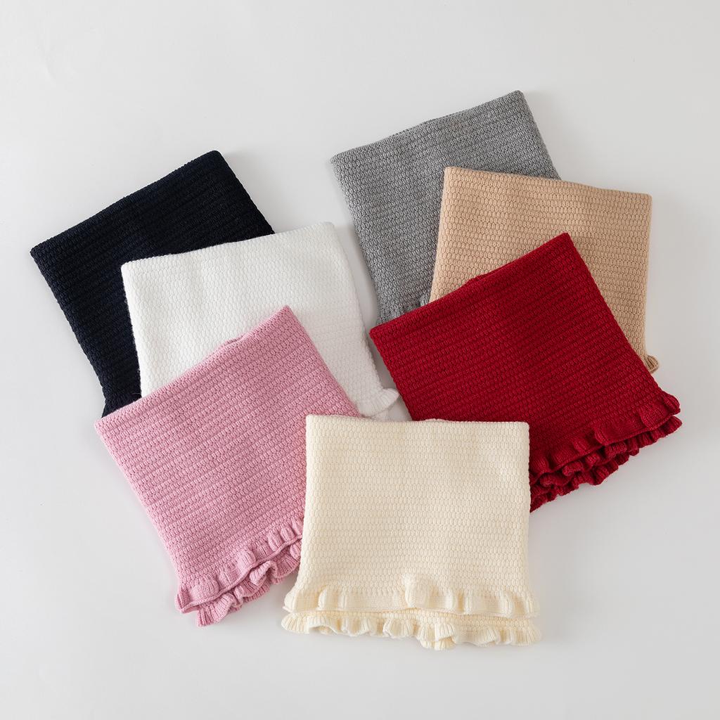 New Women Winter Scarf Knitted Cotton Fake Collar Scarf Women Warm Turtleneck Neck Warmer Detachable Winter Windproof Scarf