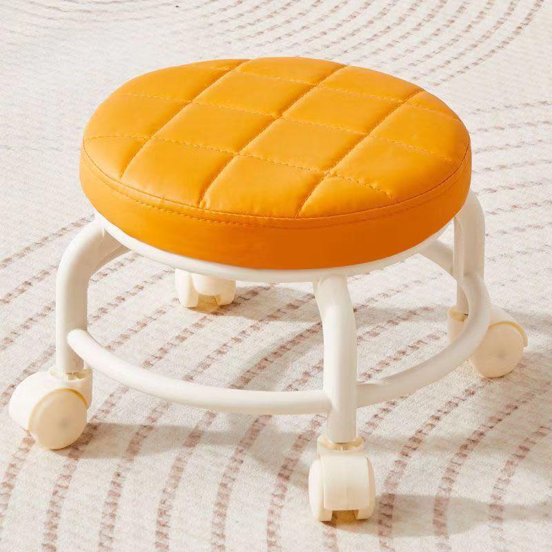 Swivel Mop, Pedicure & Baby Walking Pulley Stool with Wheels