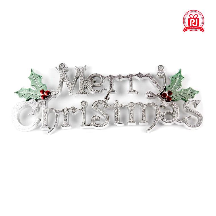 Merry Christmas Creative Door Hanging Sign - Festive Decoration