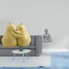 Hugging Pear Book Stand Ceramic Bookend Fine Workmanship Bookshelf Ornament Monkey Buddha Statue