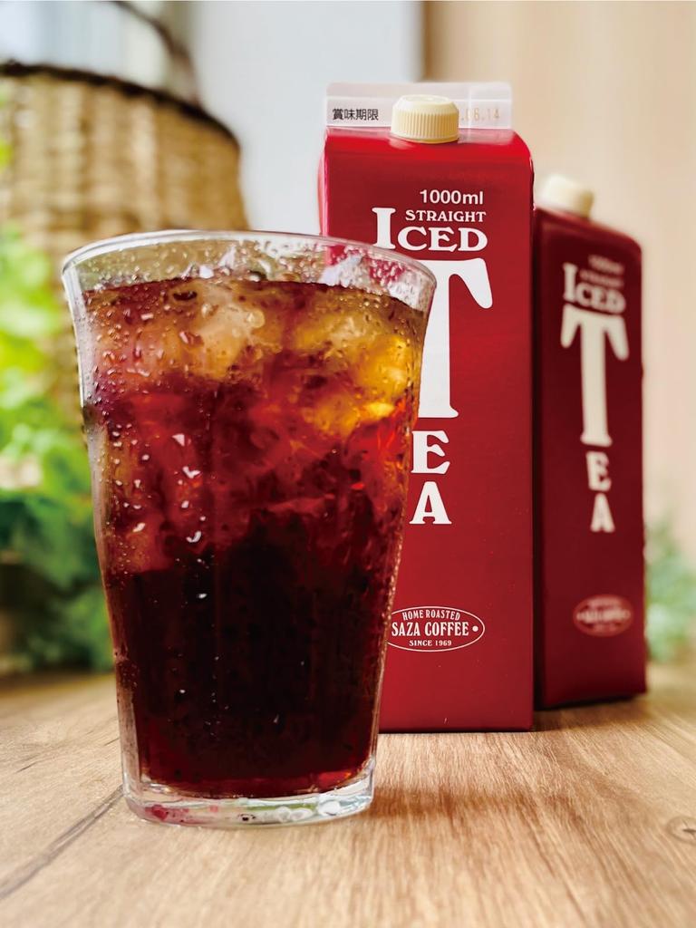 Iced 1000ml X 6 Saza Kenyan Tea Popular Day Popular Day Day [Straight Tea, Unsweetened, Bottles] Coffee, Leaves, Gift, Present, Item, Father's