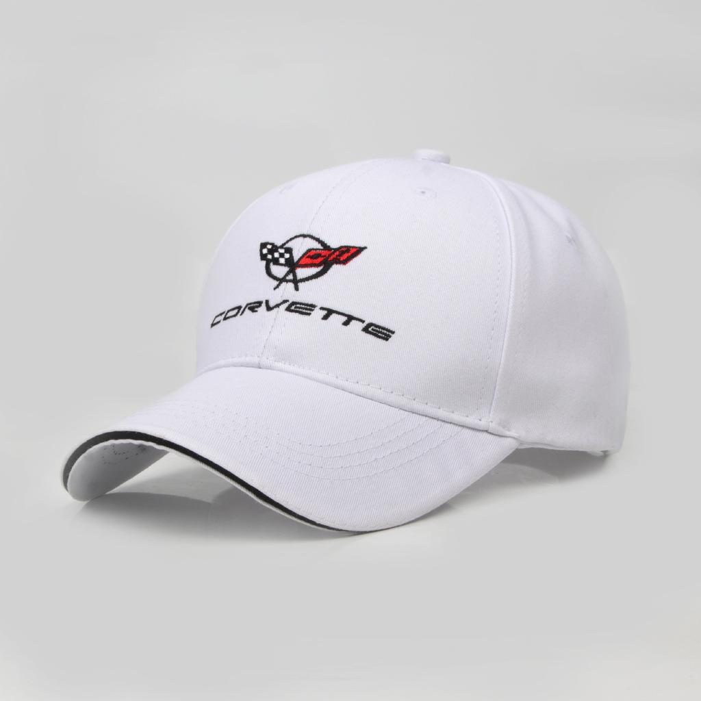 Lbfx9 Car Badge for Chevrolet Corvette SS Emblem Casual Cotton Baseball Cap Men Women Embroidery Truck Driver Outdoor Travel Sport Hat