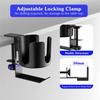 M-Modern-Hook Storage Rack For Water Cups - Punch-Free, Table Clip Type Holder For Easy Cup Display